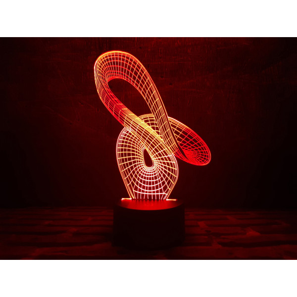 

Сменная пластина для 3DTOYSLAMP Лента Мебиуса 2
