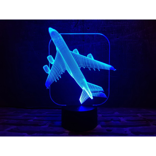 

Ночник 3DTOYSLAMP Самолет
