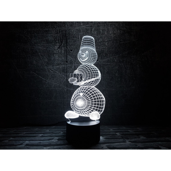 

Ночник 3DTOYSLAMP Снеговик 2