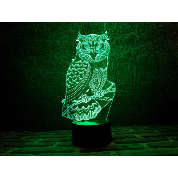 

Ночник 3DTOYSLAMP Сова 3