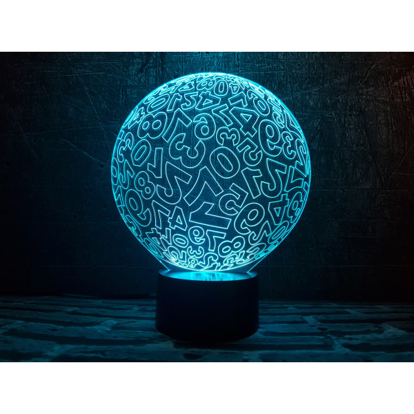 

Ночник 3DTOYSLAMP Цифры