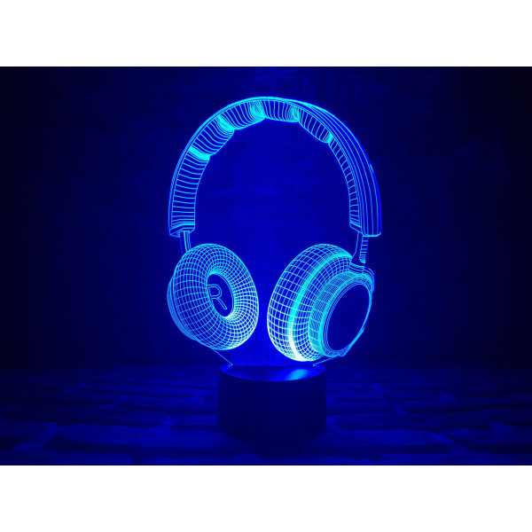 

Ночник 3DTOYSLAMP Наушники
