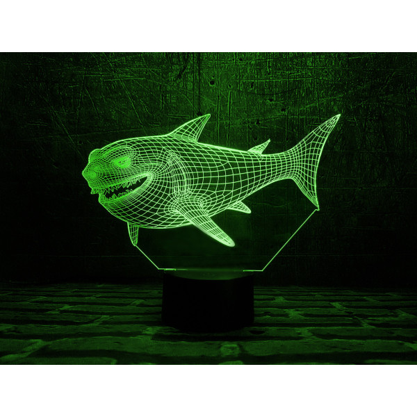 

Ночник 3DTOYSLAMP Акула