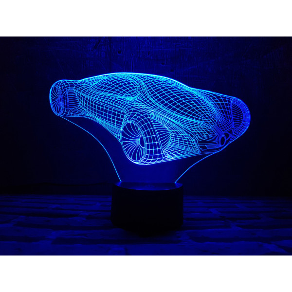 

Сменная пластина для 3DTOYSLAMP Автомобиль 7