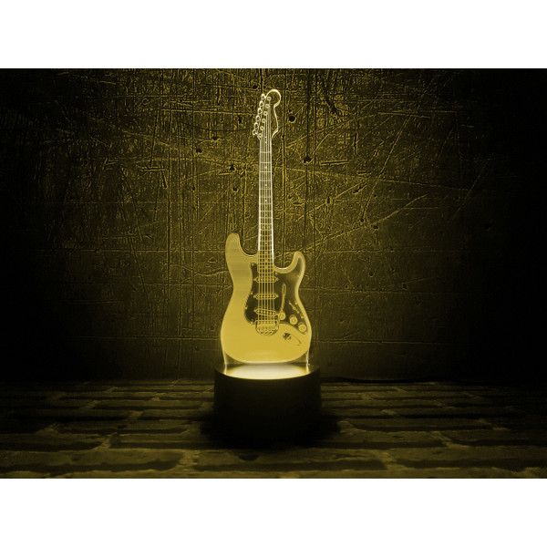 

Сменная пластина для 3DTOYSLAMP Гитара