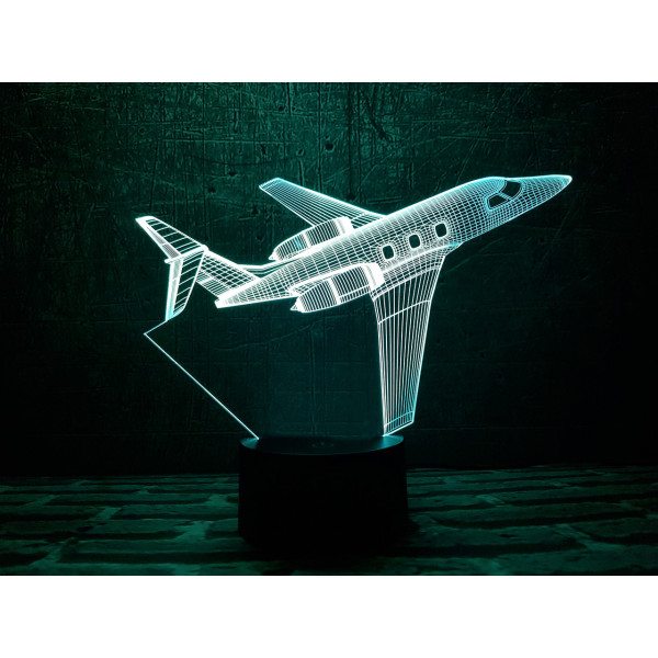 

Ночник 3DTOYSLAMP Самолет 2