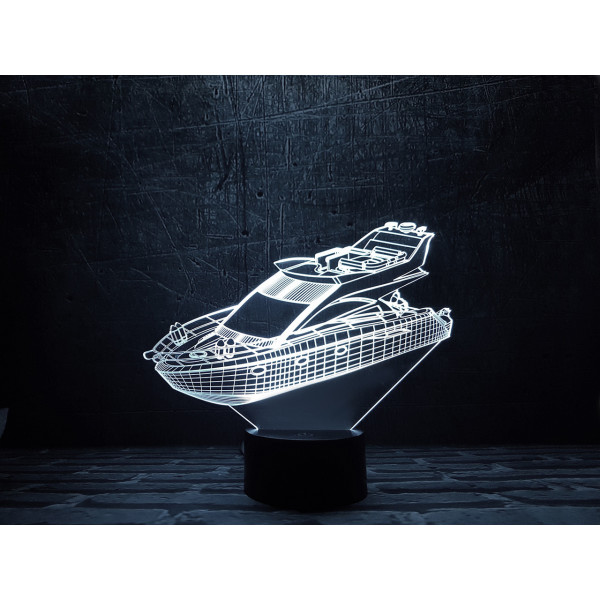 

Сменная пластина для 3DTOYSLAMP Яхта