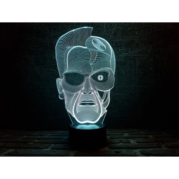 

Сменная пластина для 3DTOYSLAMP Терминатор