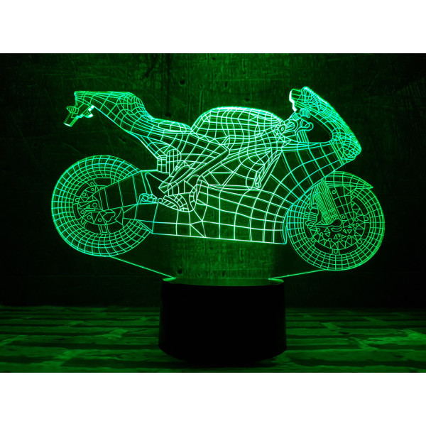 

Сменная пластина для 3DTOYSLAMP Мотоцикл 4