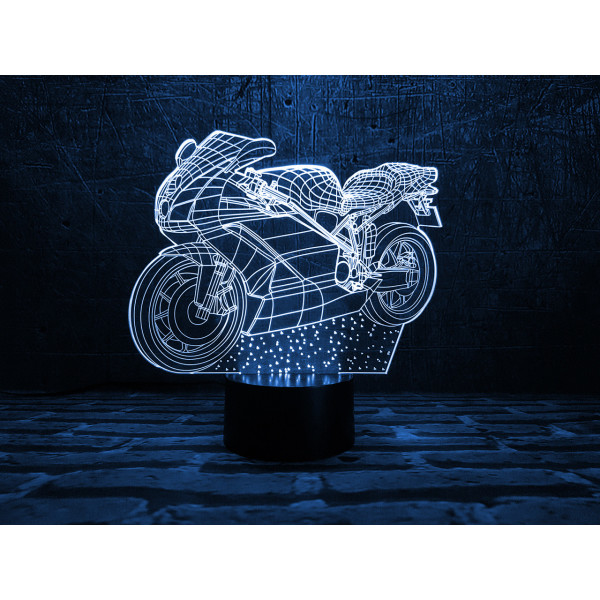 

Сменная пластина для 3DTOYSLAMP Мотоцикл 2