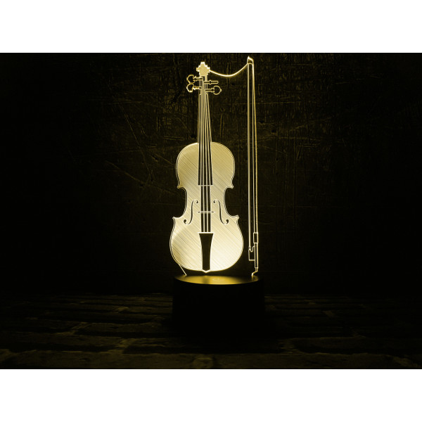 

Сменная пластина для 3DTOYSLAMP ламп Скрипка