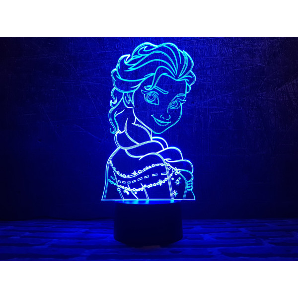 

Сменная пластина для 3DTOYSLAMP ламп Холодное Сердце 2