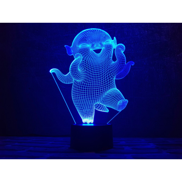 

Сменная пластина для 3DTOYSLAMP Улыбака
