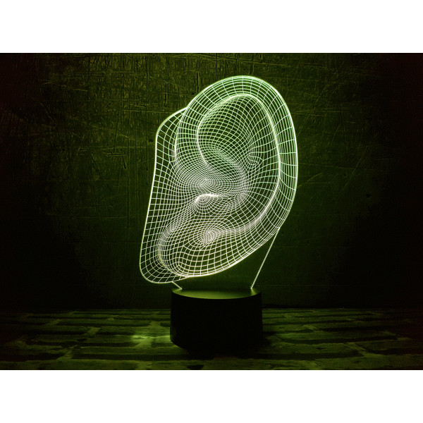 

Ночник 3DTOYSLAMP Ухо