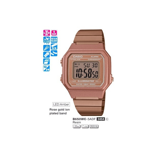 

Наручные часы Casio B650WC-5AEF