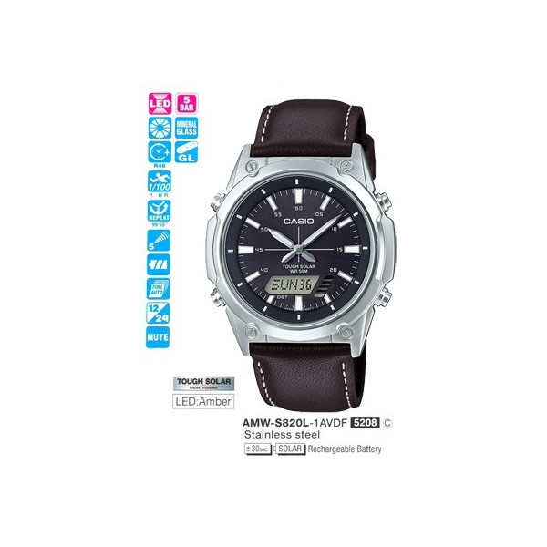 

Наручные часы Casio AMW-S820L-1A (A)