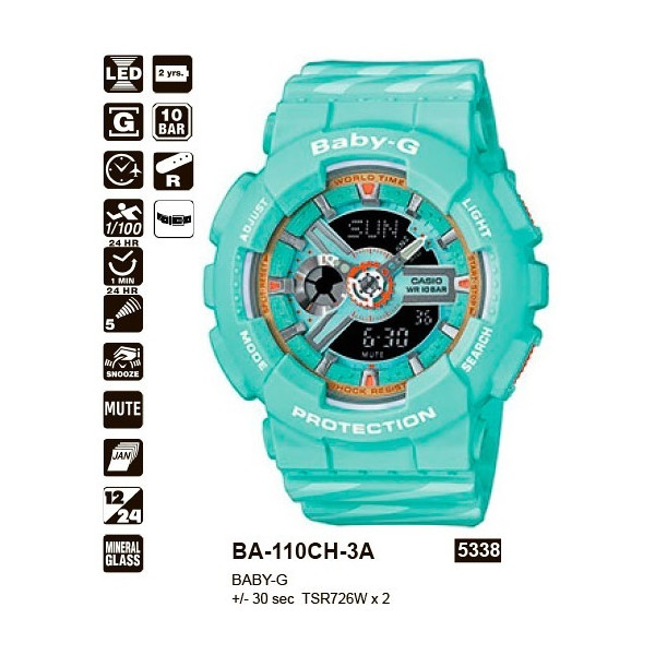 

Casio BA-110CH-3AER