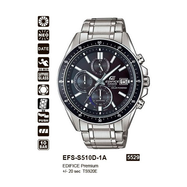 

Наручные часы Casio EFS-S510D-1AVUEF