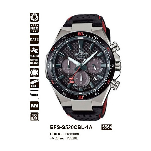 

Casio EFS-S520CBL-1AUEF