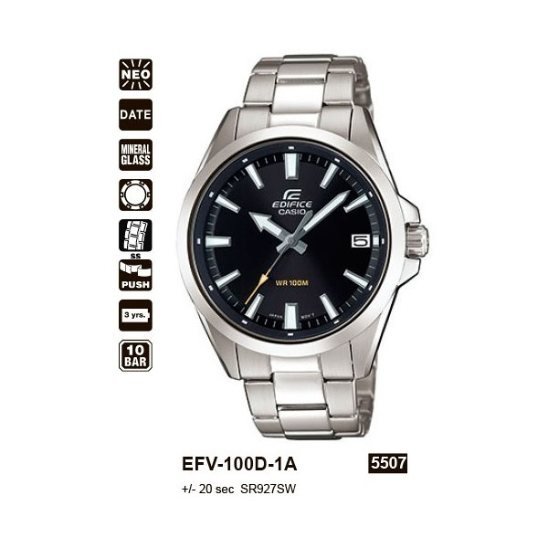 

Наручные часы Casio EFV-100D-1AVUEF