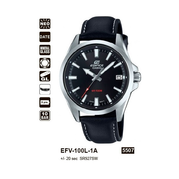

Наручные часы Casio EFV-100L-1AVUEF
