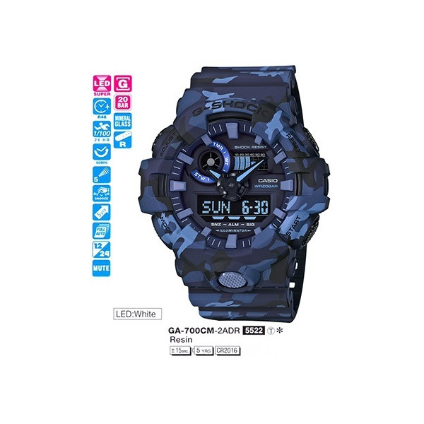 

Casio GA-700CM-2AER