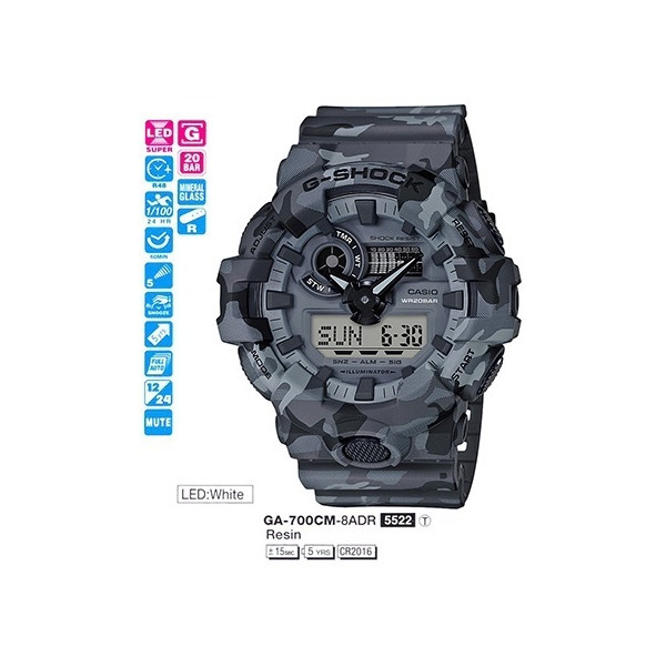 

Casio GA-700CM-8AER