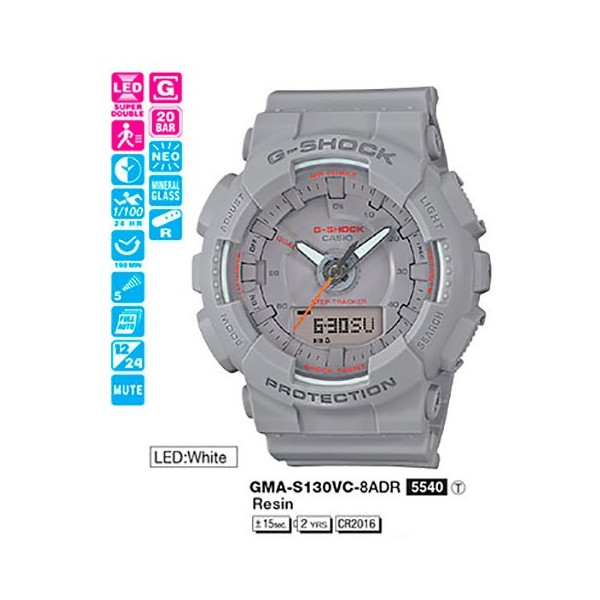 

Casio GMA-S130VC-8AER