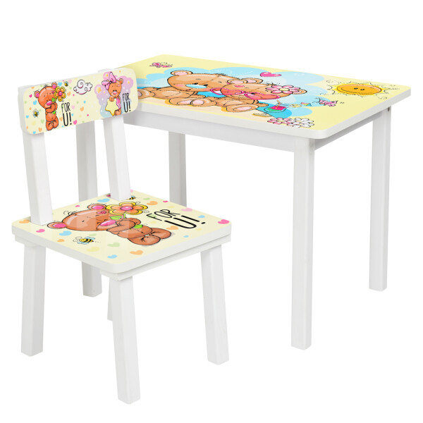 

Столик Bambi Мишки BSM2K-34m White / Blue / Yellow (BSM2K)