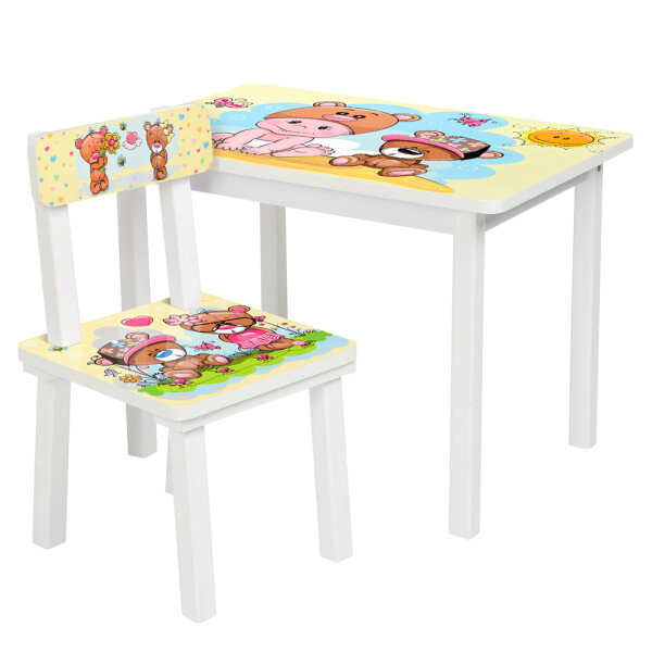 

Столик Bambi Малыш и Мишка BSM2K-06 White / Yellow / Blue (BSM2K-06)