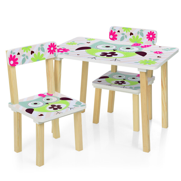 

Столик Bambi Owl 501-61 White / Green (501-61)