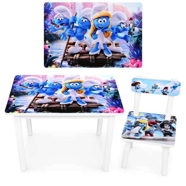 

Столик Bambi Смурфики BSM2K-M04 White / Blue (BSM2K-M04)