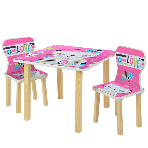 

Столик Bambi Love Cat 508-58-1 Pink (508-58)
