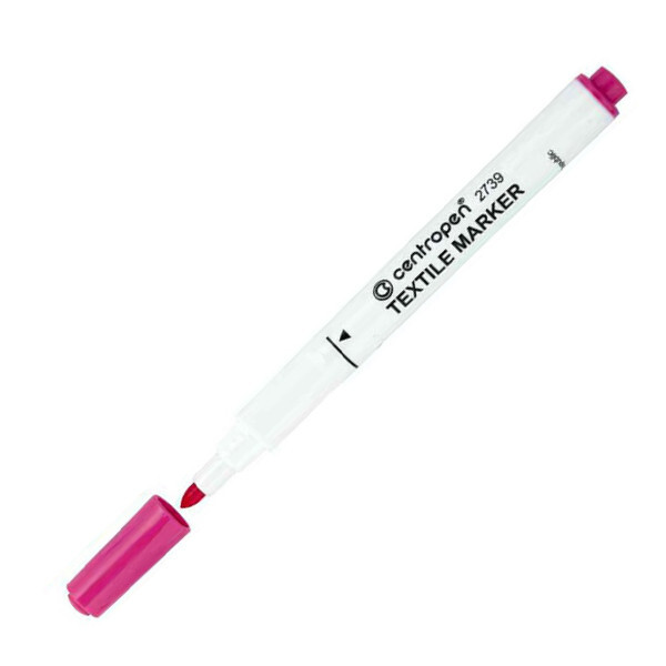 

Маркер по ткани Centropen Розовый (27399)