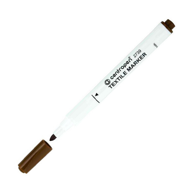

Маркер по ткани Centropen Коричневый (27397)
