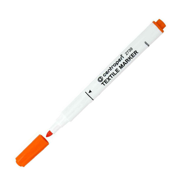 

Маркер по ткани Centropen Оранжевый (27396)
