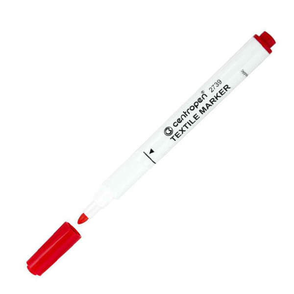 

Маркер по ткани Centropen Красный (27392)