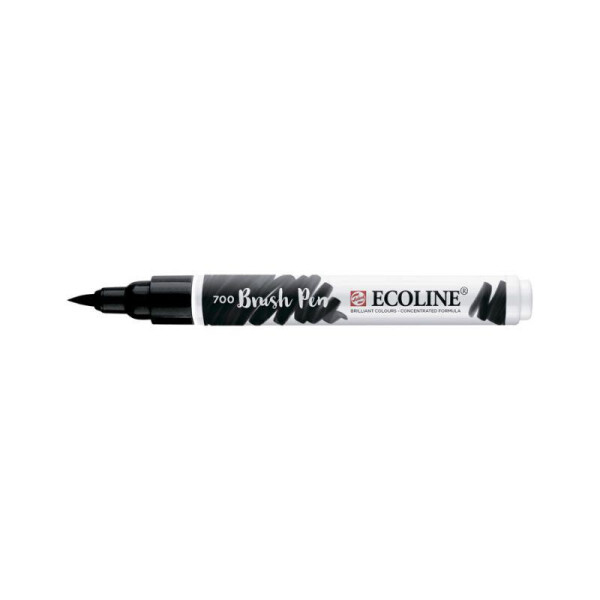 

Маркер акварельный кисточный Ecoline Brushpen Черна (700) (11507000)