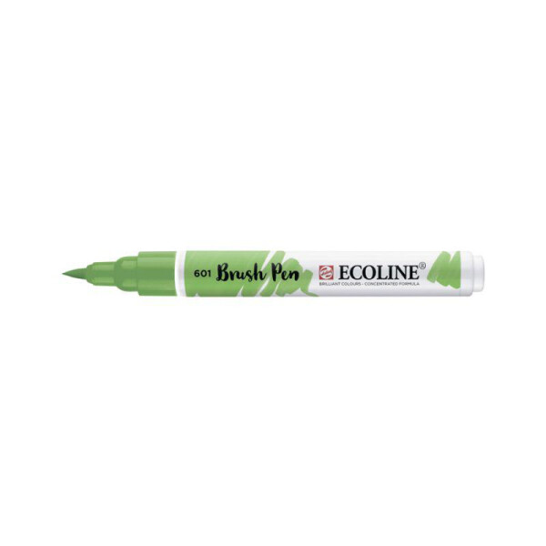 

Маркер акварельный кисточный Ecoline Brushpen Зеленая светлый (601) (11506010)