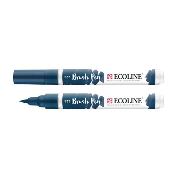 

Маркер акварельный кисточный Ecoline Brushpen Индиго (533) (11505330)