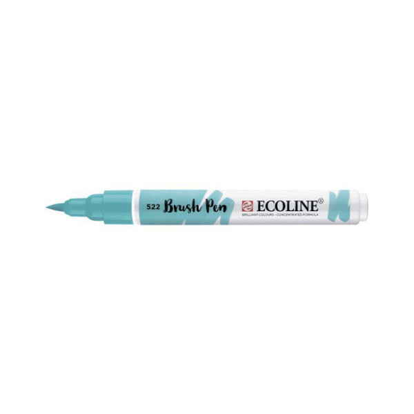 

Маркер акварельный кисточный Ecoline Brushpen Бирюзовая синяя (522) (11505220)
