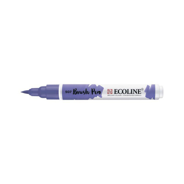 

Маркер акварельный кисточный Ecoline Brushpen Ультрамарин фиолетовый (507) (11505070)