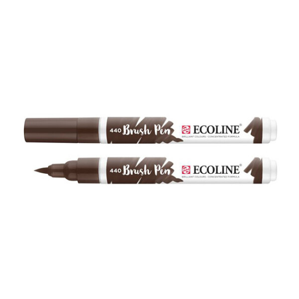 

Маркер акварельный кисточный Ecoline Brushpen Сепия темный (440) (11504400)