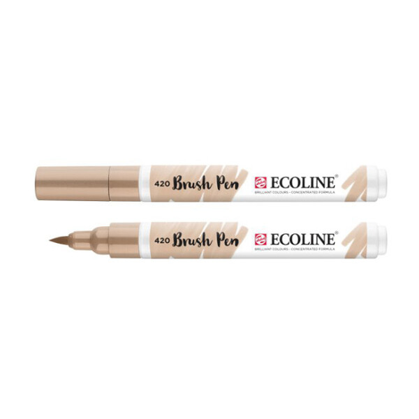 

Маркер акварельный кисточный Ecoline Brushpen Бежевая (420) (11504200)