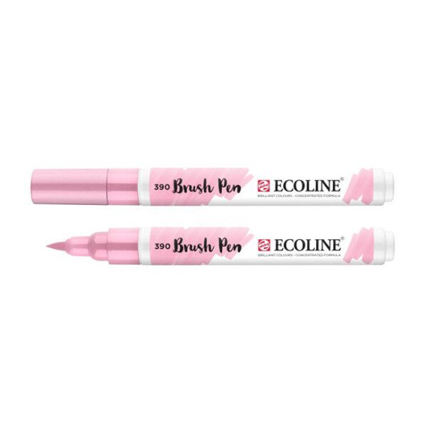 

Маркер акварельный кисточный Ecoline Brushpen Розовая пастельный (390) (11503900)