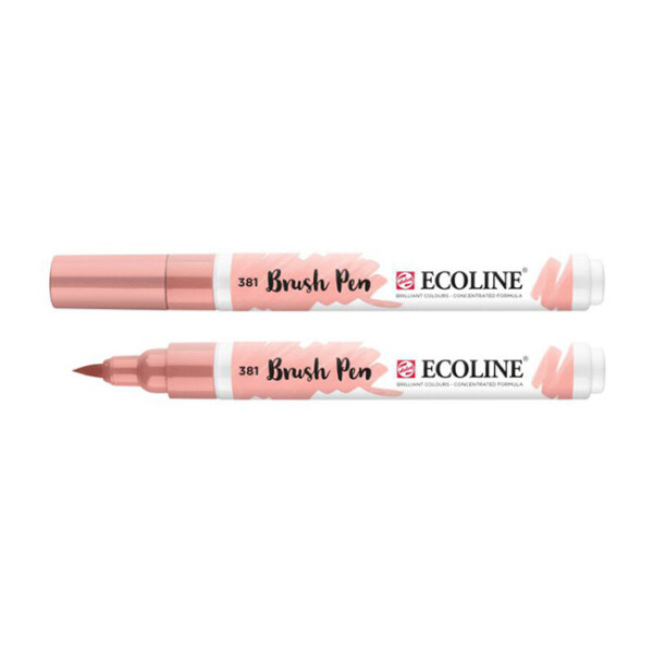 

Маркер акварельный кисточный Ecoline Brushpen Красная пастельная (381) (11503810)