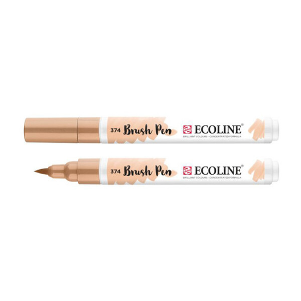 

Маркер акварельный кисточный Ecoline Brushpen Розо бежевая (374) (11503740)