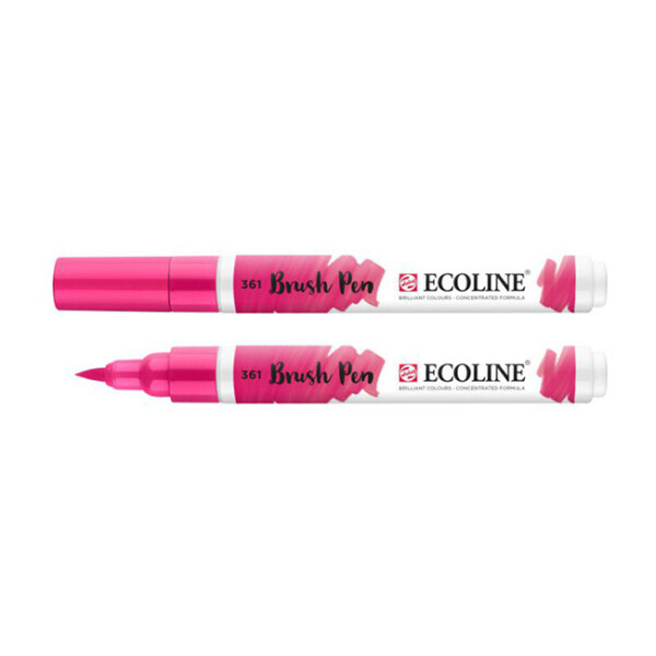 

Маркер акварельный кисточный Ecoline Brushpen Розовая светлый (361) (11503610)