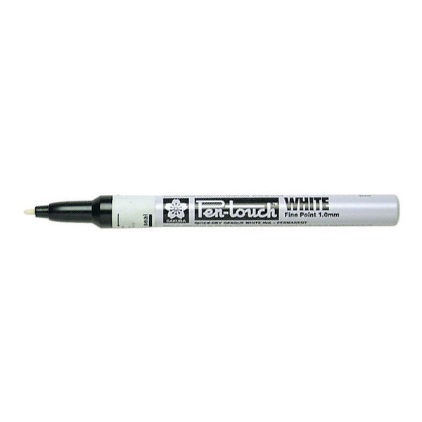 

Маркер Sakura Pen-Touch Extra Fine Белый 1.0 мм (42300)