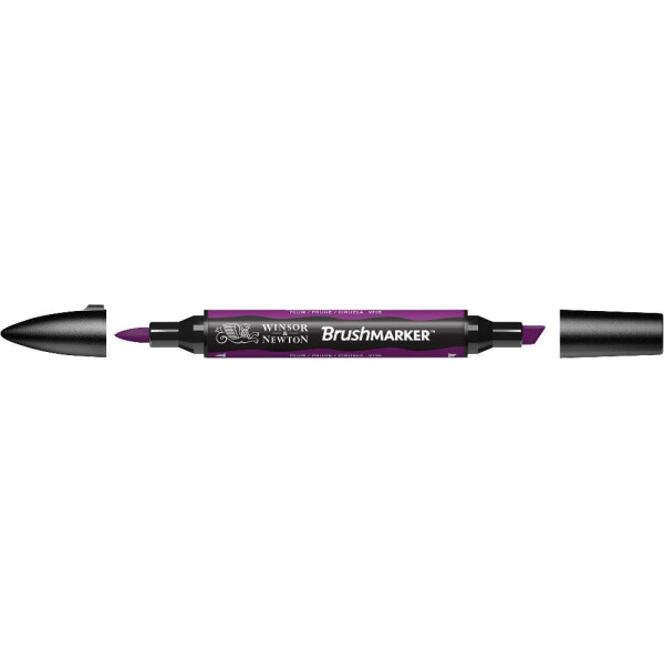 

Маркер двусторонний кисточный Winsor Newton Brushmarker Сливовый V735